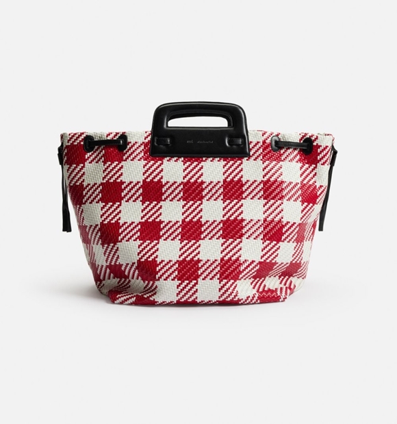 Ami Paris Ami De Coeur Lunch Box Bag in Natural for Men